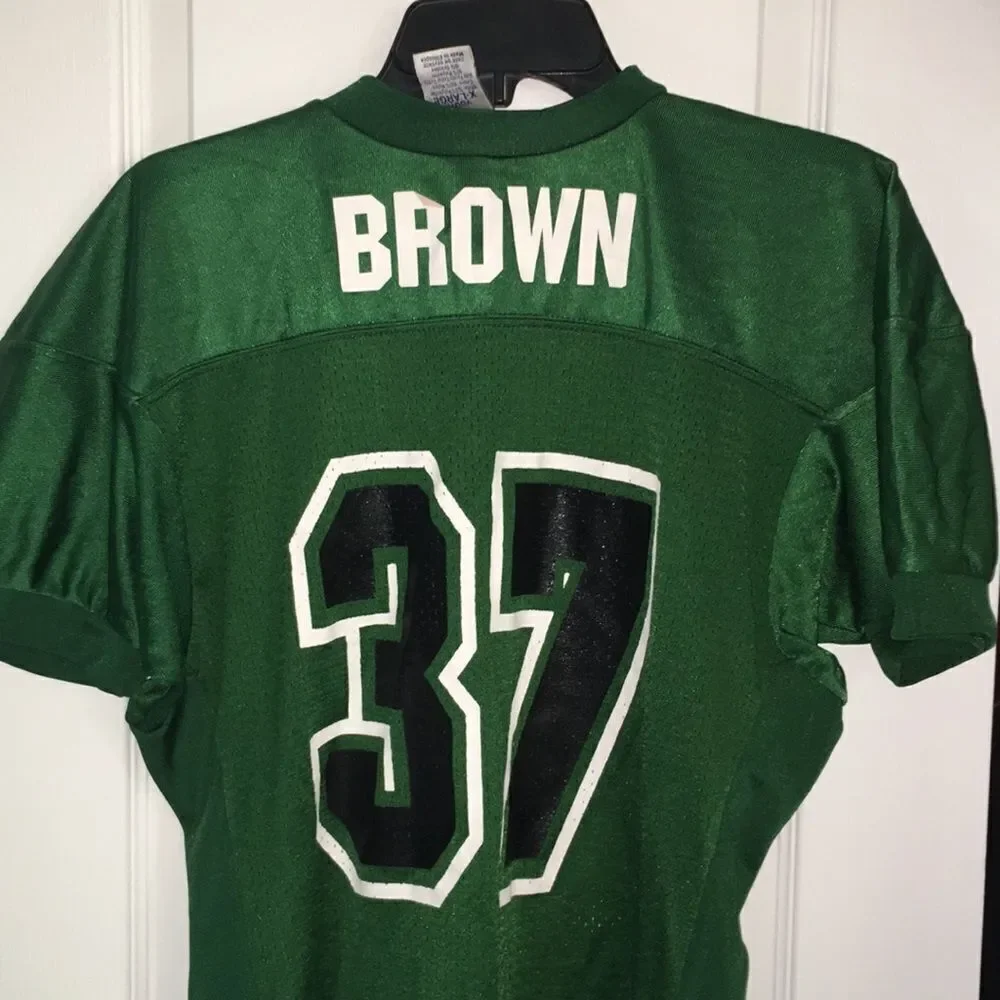 Green Houston Texans Logo Brown youth Jersey XL